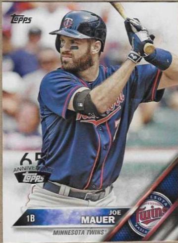 Joe Mauer [65th Anniversary] #286