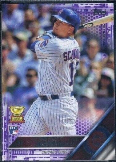 Kyle Schwarber [Pinstripes Purple] #66
