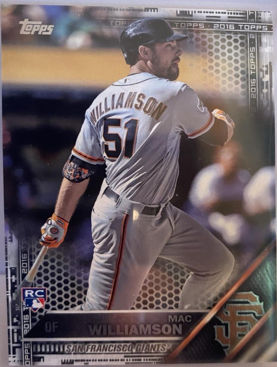 Mac Williamson [Black] #397