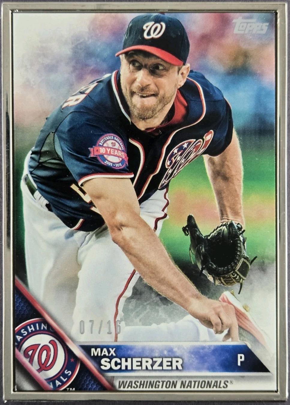 Max Scherzer [Framed] #209