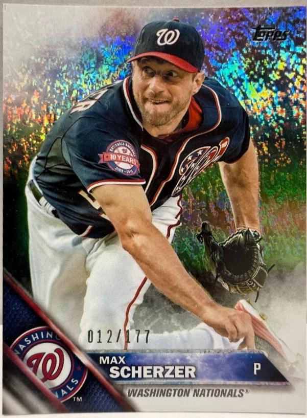 Max Scherzer [Sparkle Foil] #209