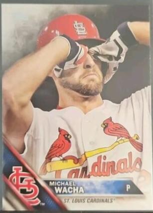 Michael Wacha [Hands Over Eyes] #579