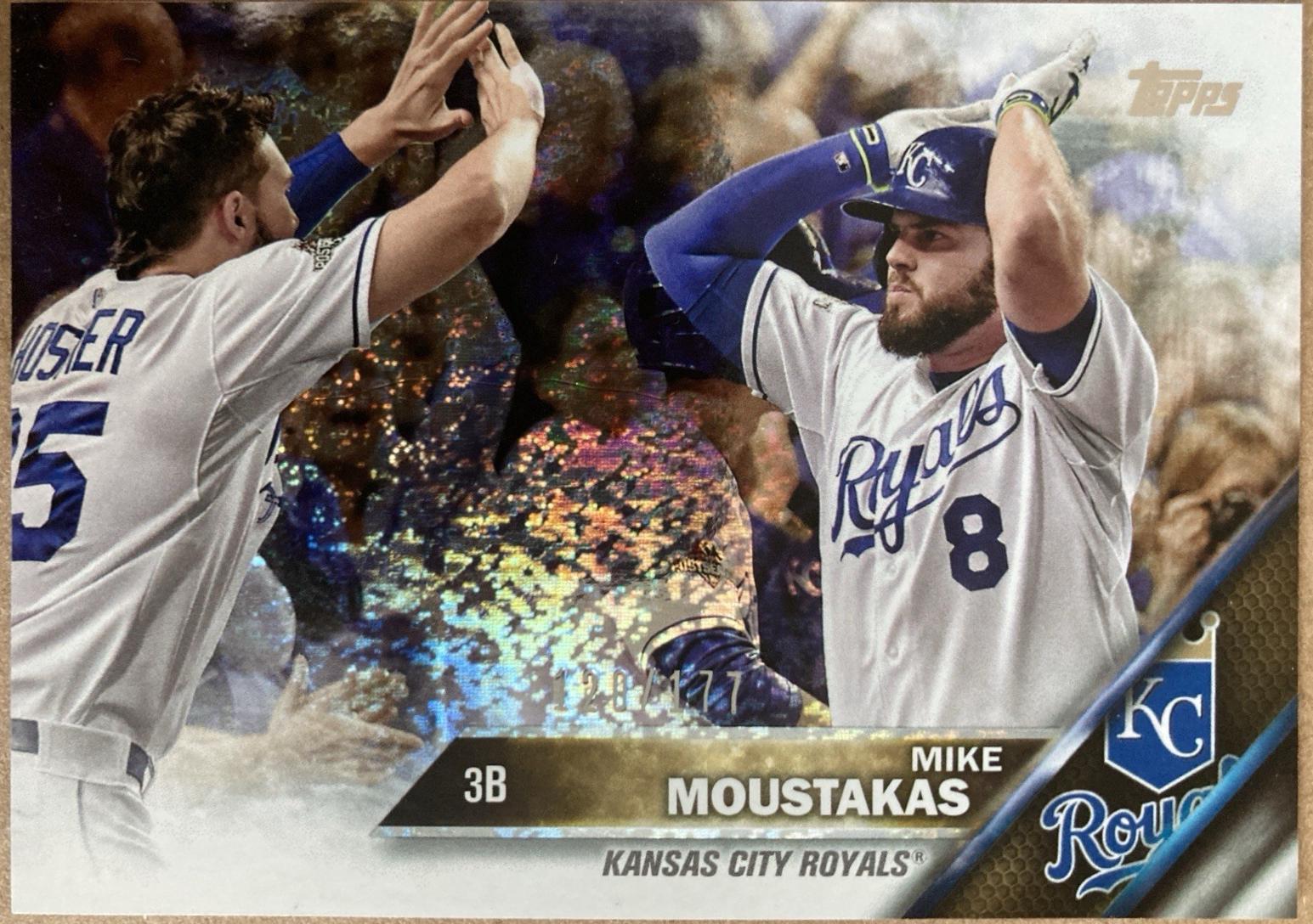 Mike Moustakas [Sparkle Foil] #410