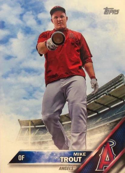 Mike Trout [Pointing Bat] #1