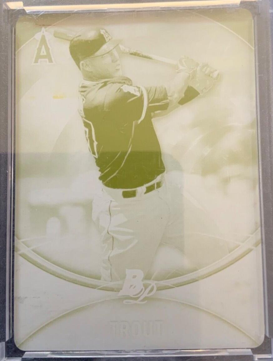 Mike Trout [Printing Plate] #1