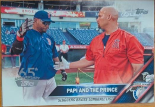 Papi And The Prince: David Ortiz / Albert Pujols [65th Anniversary] #126