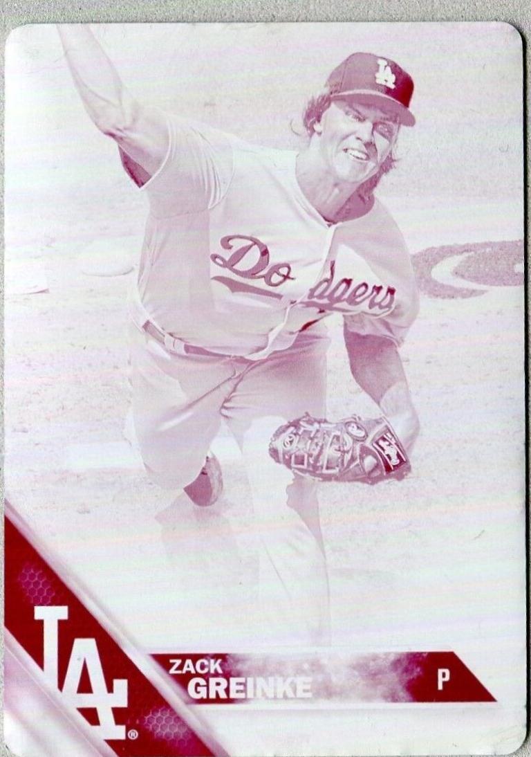 Zack Greinke [Printing Plate] #32