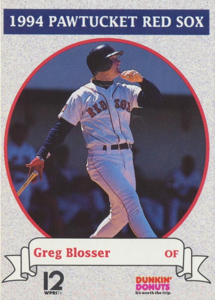 Greg Blosser #NNO