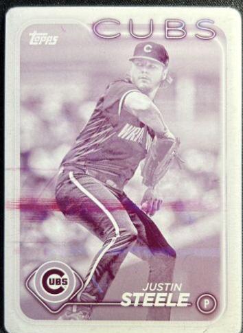 Justin Steele [Printing Plate] #318