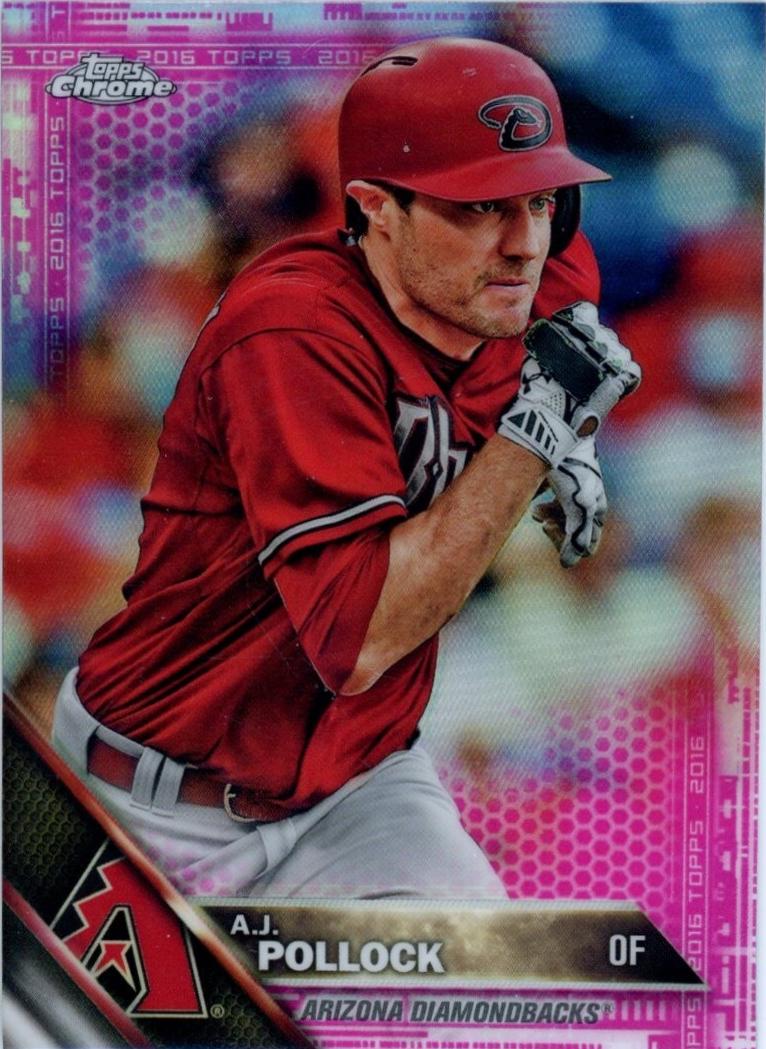 A.J. Pollock [Pink Refractor] #159