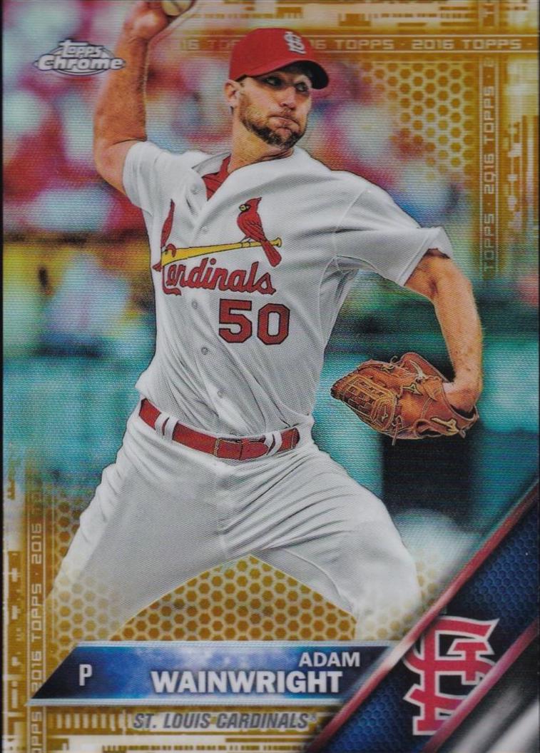 Adam Wainwright [Gold Refractor] #67