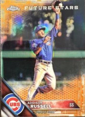 Addison Russell [Orange Refractor] #7