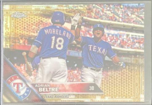 Adrian Beltre [Gold Refractor] #48