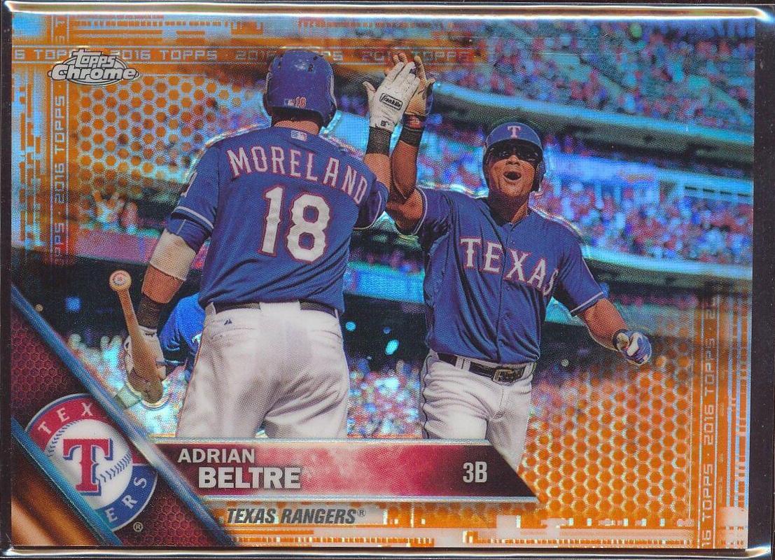 Adrian Beltre [Orange Refractor] #48