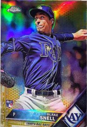 Blake Snell [Gold Refractor] #181