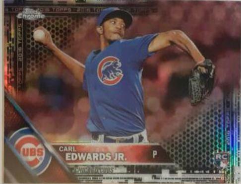 Carl Edwards Jr. [Black Refractor] #85
