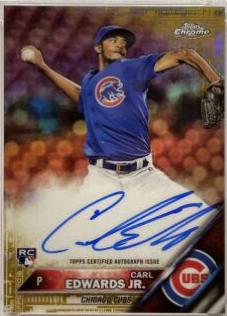 Carl Edwards Jr. [Gold Refractor] #85