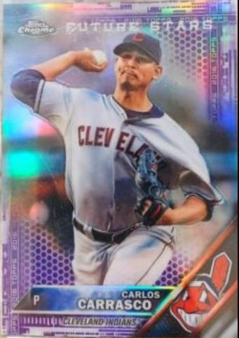 Carlos Carrasco [Purple Refractor] #158