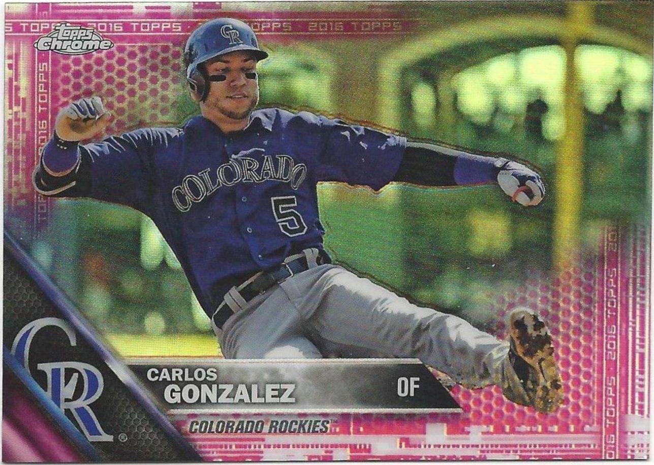 Carlos Gonzalez [Pink Refractor] #51