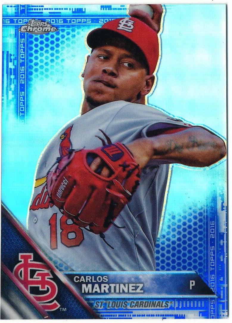Carlos Martinez [Blue Refractor] #60
