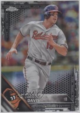 Chris Davis [Black Refractor] #47