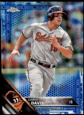 Chris Davis [Blue Refractor] #47