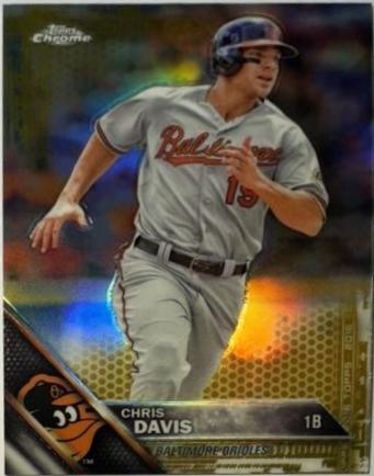 Chris Davis [Gold Refractor] #47
