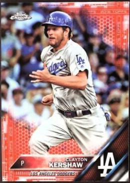 Clayton Kershaw [Red Refractor] #145