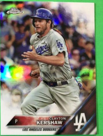 Clayton Kershaw [Running Refractor] #145