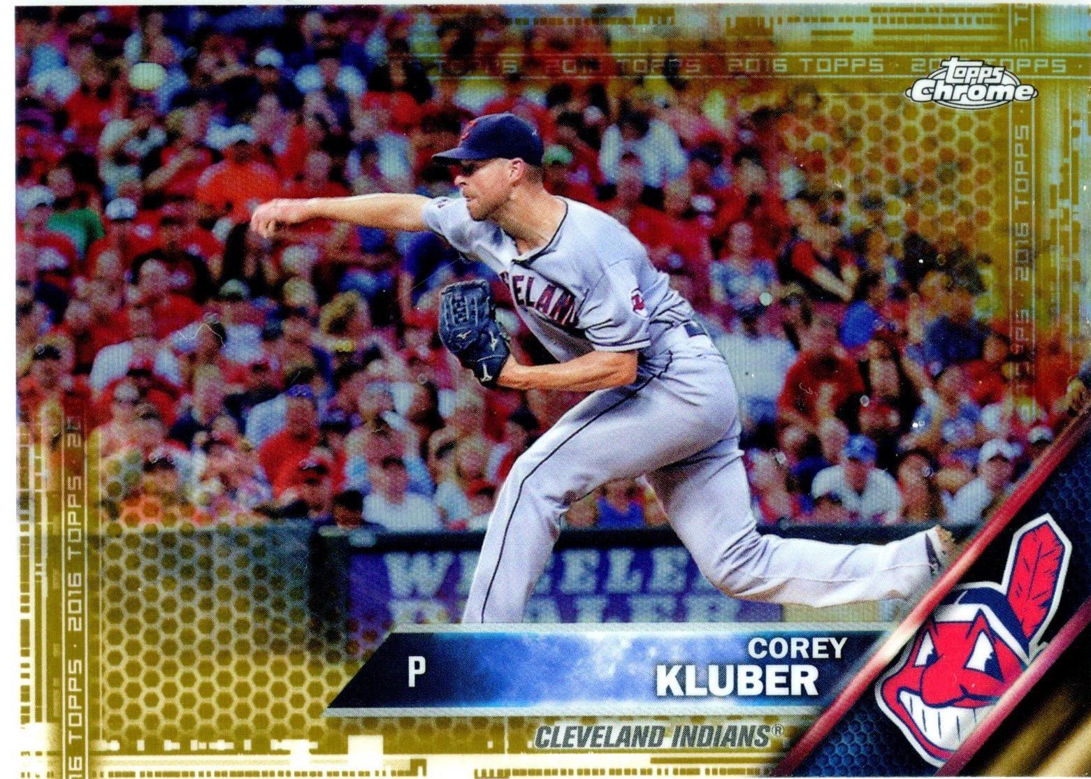 Corey Kluber [Gold Refractor] #182