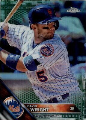 David Wright [Green Refractor] #134