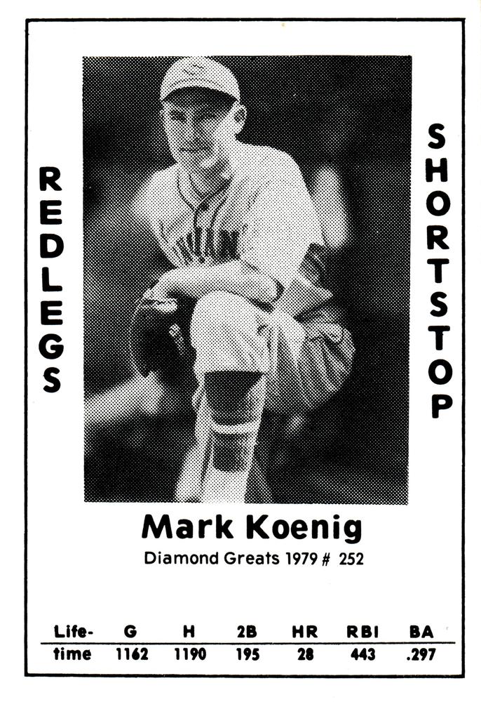 Mark Koenig #252