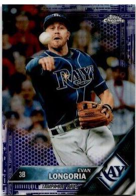 Evan Longoria [Blue Refractor] #84