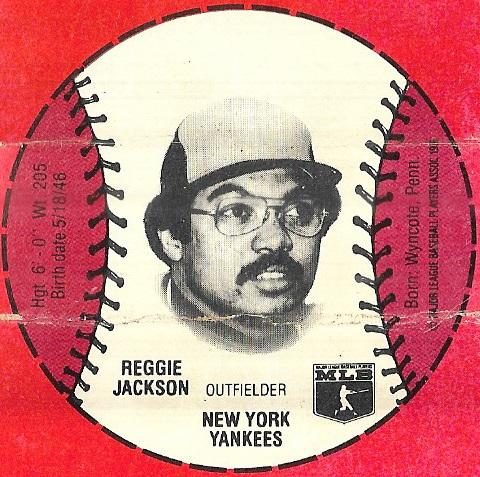 Reggie Jackson #NNO