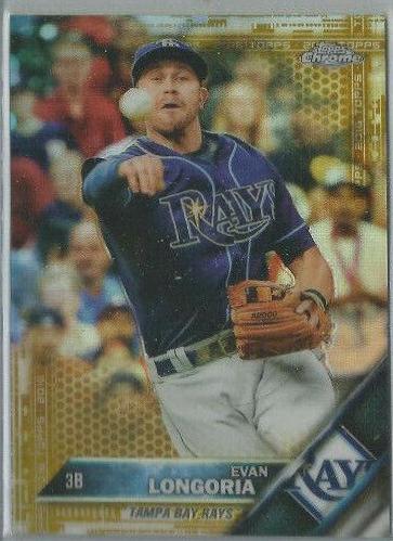 Evan Longoria [Gold Refractor] #84