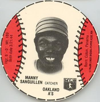 Manny Sanguillen #NNO