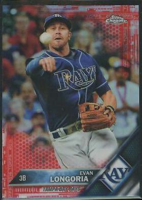 Evan Longoria [Red Refractor] #84