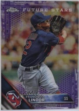 Francisco Lindor [Purple Refractor] #3