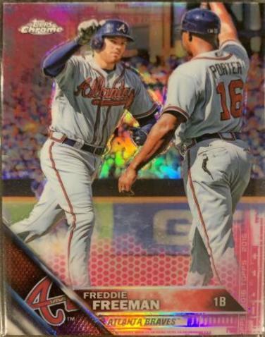 Freddie Freeman [Pink Refractor] #10