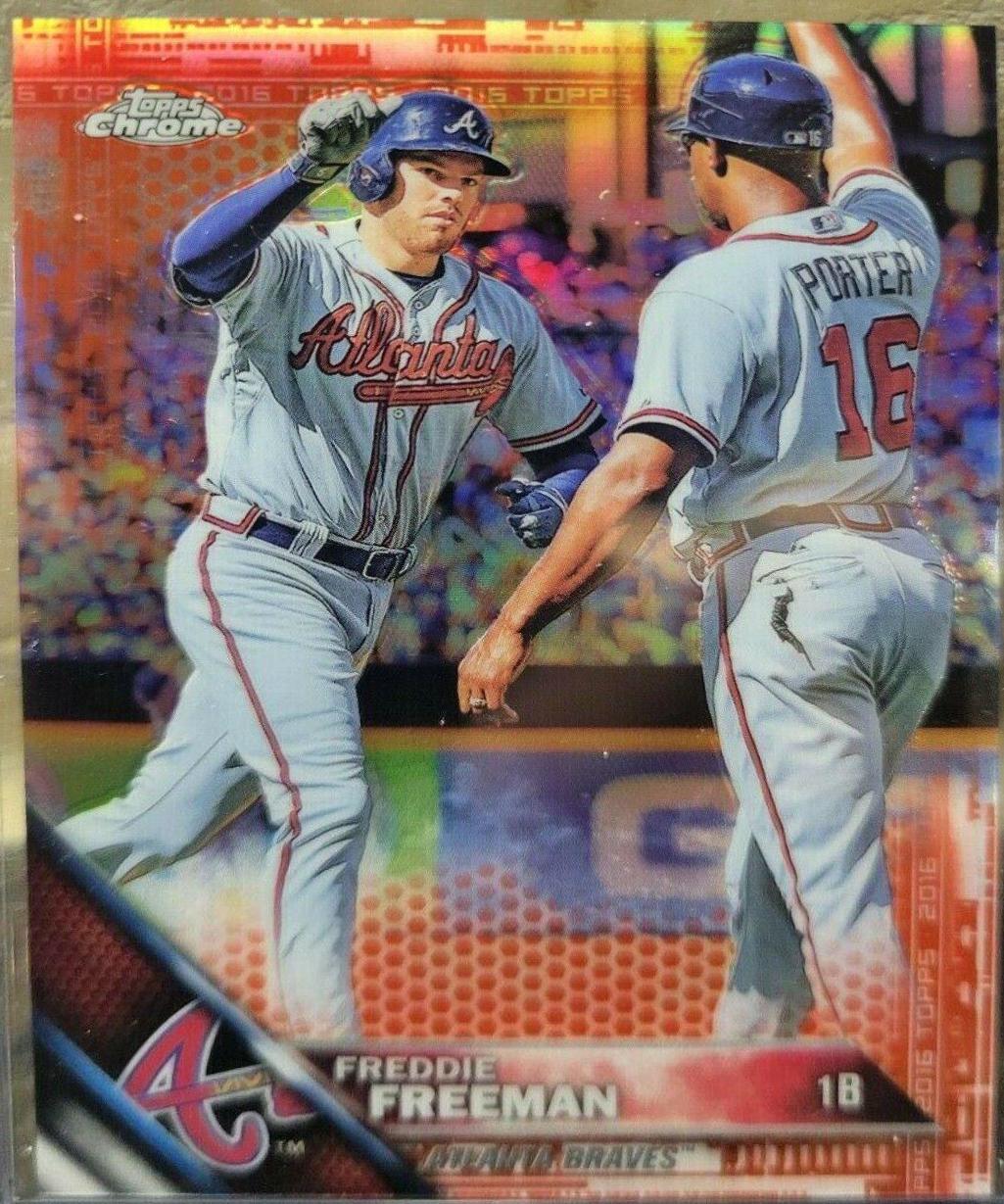 Freddie Freeman [Red Refractor] #10