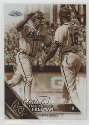 Freddie Freeman [Sepia Refractor] #10