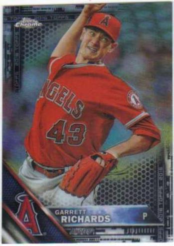 Garrett Richards [Black Refractor] #170