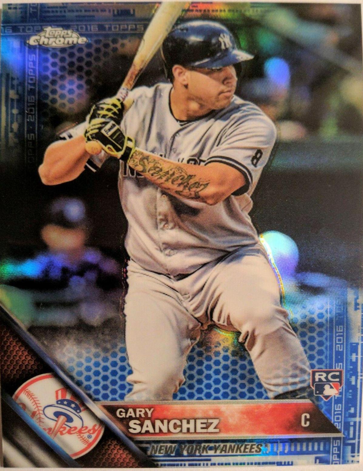 Gary Sanchez [Blue Refractor] #143