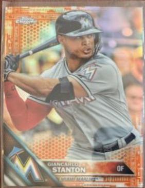 Giancarlo Stanton [Horizontal Orange Refractor] #53