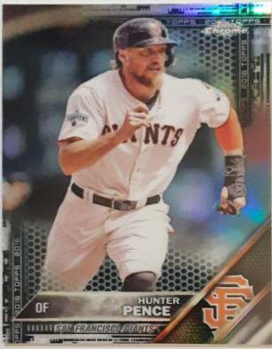 Hunter Pence [Black Refractor] #167