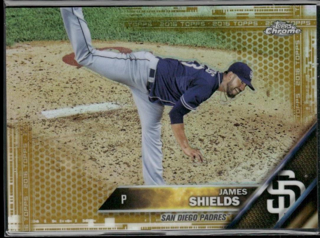 James Shields [Gold Refractor] #91