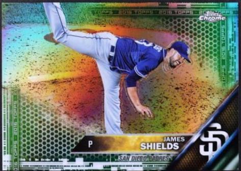 James Shields [Green Refractor] #91