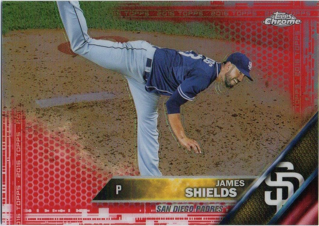 James Shields [Red Refractor] #91