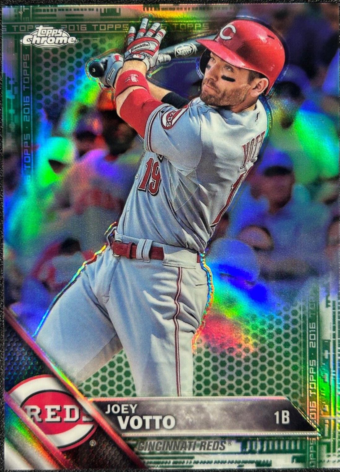 Joey Votto [Green Refractor] #185