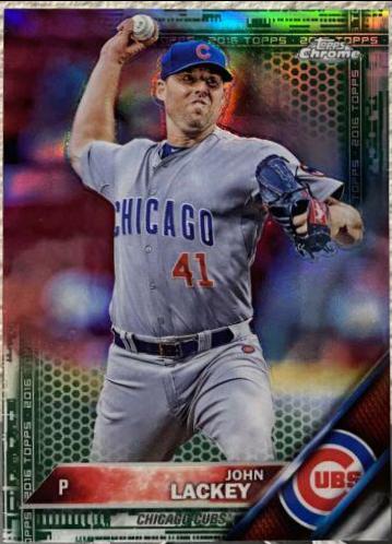 John Lackey [Green Refractor] #55